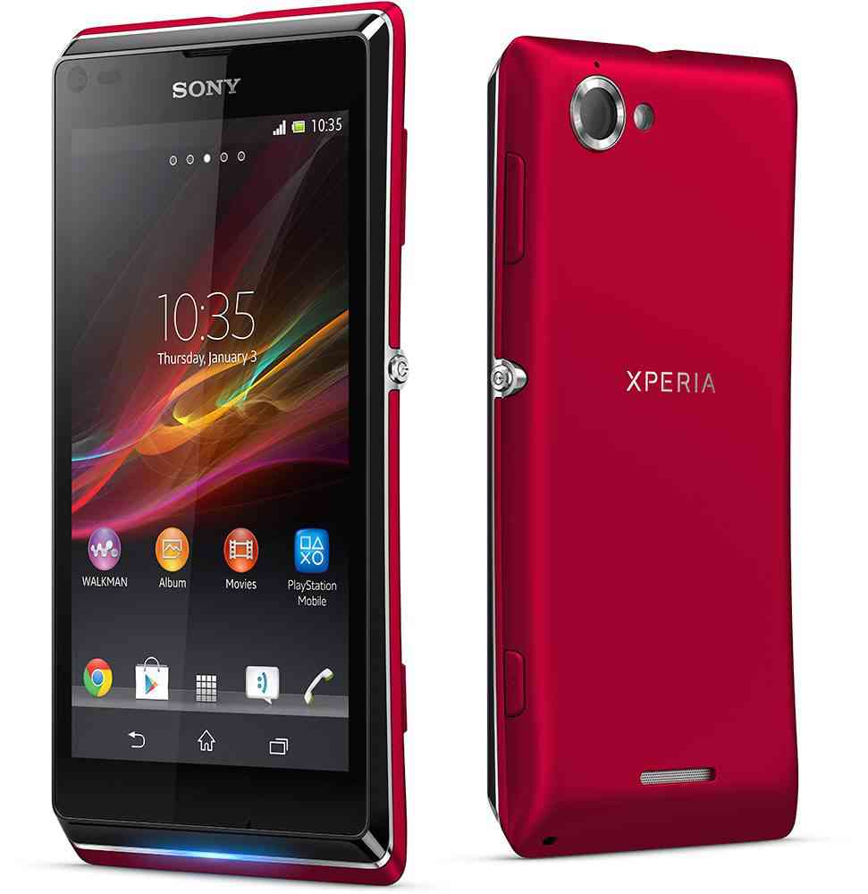Movil Sony Xperia L C2105 Rojo